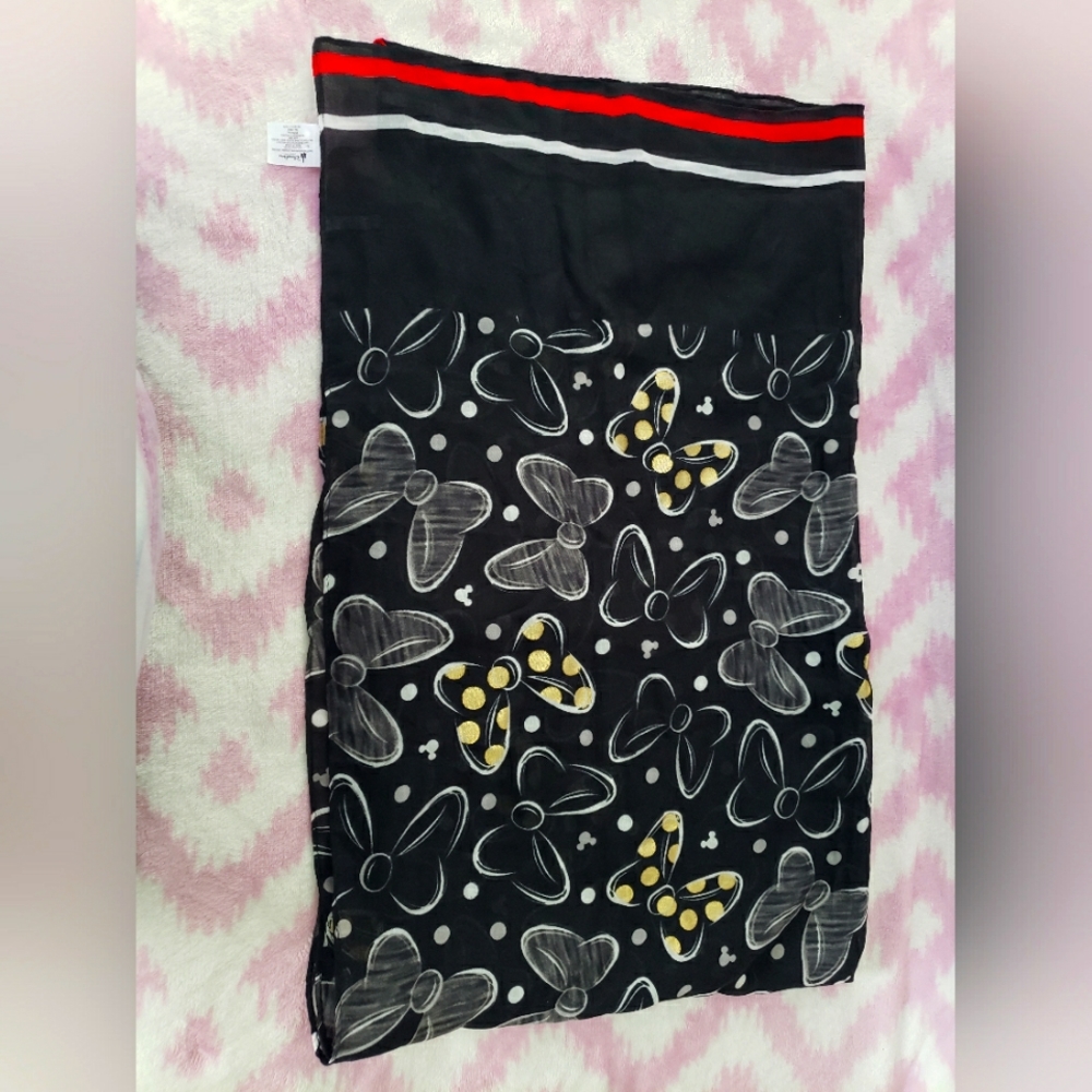 Womens Disney Minnie Fashion Scarf